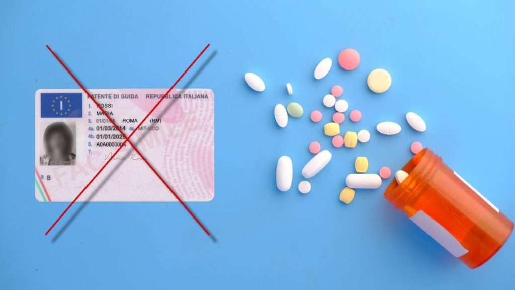 Se assumi questi farmaci niente rinnovo della patente