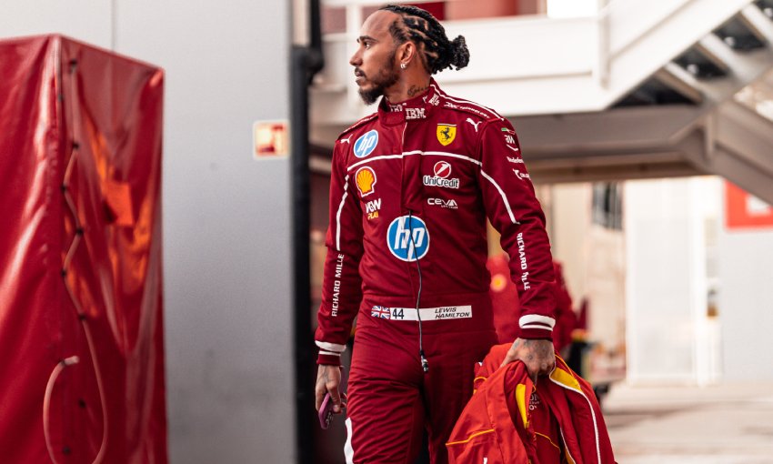 Hamilton, prova con la moda: È testimonial di Lululemon