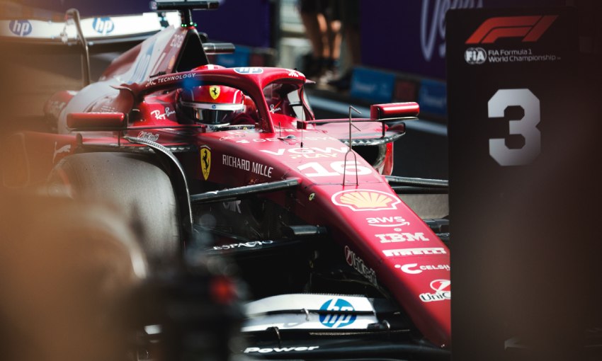 GP Belgio, Leclerc: "Felice del podio, anche per Maranello"