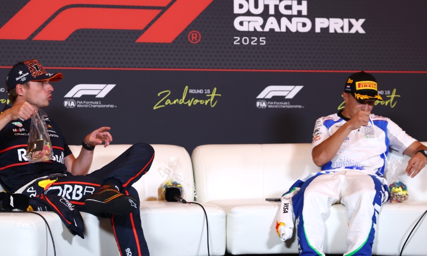 Verstappen podio Hadjar